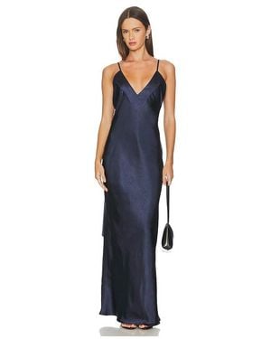 SNDY'S Spain Maxi Dress - Blue