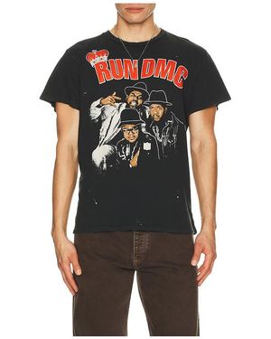 MadeWorn Run Dmc T-Shirt - Black