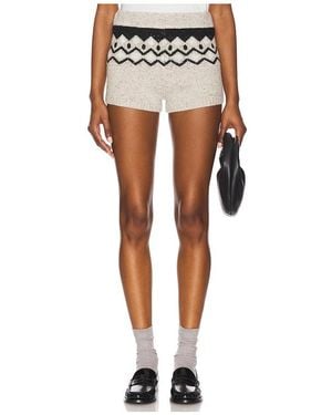 Tularosa Adley Fair Isle Shorts - Multicolor