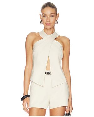 Maude Club Oberteil Stassi - Weiß