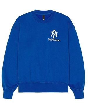 No Problemo Nyp Sweatshirt - Blue