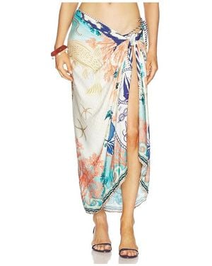 Agua Bendita Marine Sereia Scarf - Blue