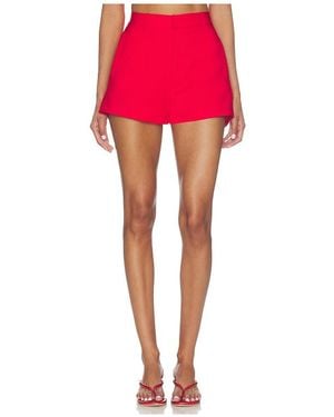 NonChalant Label Gia Short - Red