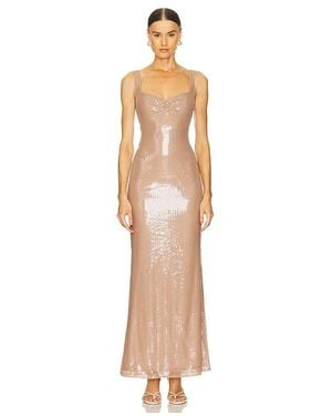 LOBA Disa Maxi Dress - White