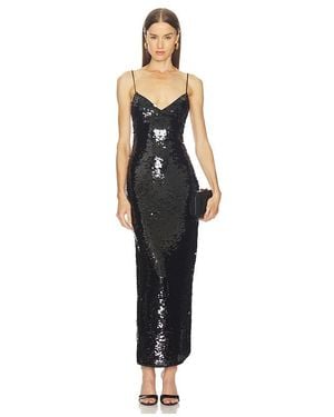 Camila Coelho Amara Midi Dress - Black