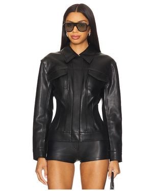 Norma Kamali Jeans Jacket - Black