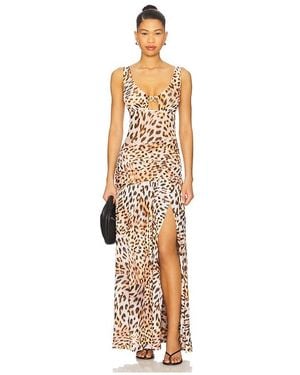 Runaway the Label Denver Maxi Dress - Multicolour