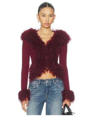 I.AM.GIA Cressida Faux Fur Jacket - Red