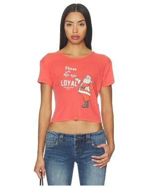 The Laundry Room Ain'T Loyal Baby Tee - Red