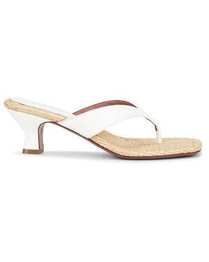 Paris Texas Portofino Mule Sandal - White
