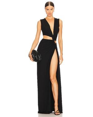 Sid Neigum Triple Loop Knit Dress - Black