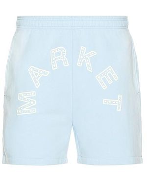 Market Starry Arc Fleece Shorts - Blue