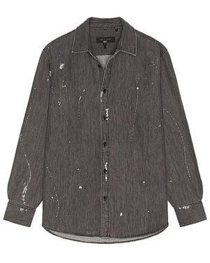 Rag & Bone Denim Matthew Shirt - Black