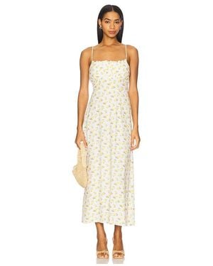 Faithfull the Brand Phaedra Midi Dress - White