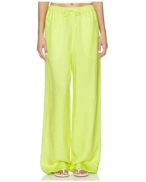 Polo Ralph Lauren Standard Wide Leg Pant - Yellow
