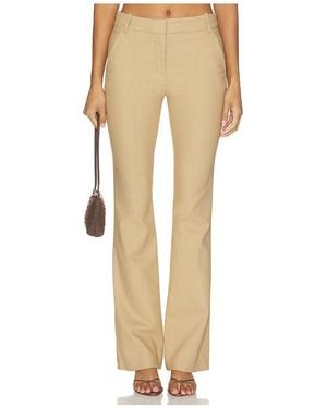 Veronica Beard Corbette Pant - Natural