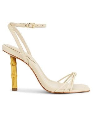 SCHUTZ SHOES Haven Bamboo Sandal - White