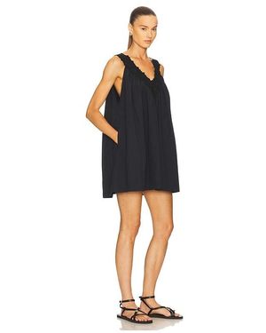 faille halter mini dress in black helsa Helsa Faille Mini Halter Dress-viral! by Helsa