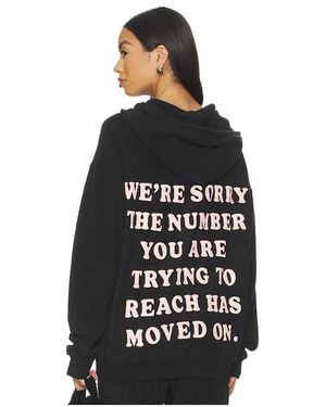 Boys Lie Racer Hoodie - Black