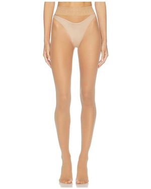 Wolford Fatal 15 Seamless Tights - White