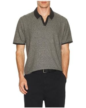 Marine Layer Liam Jumper Polo - Black