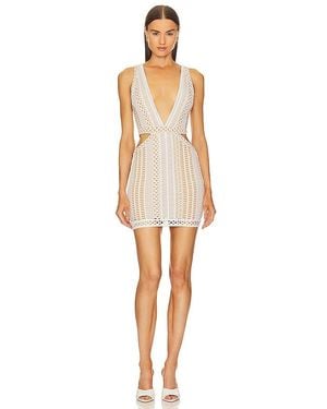 Michael Costello X Revolve Barbe Mini Dress - White