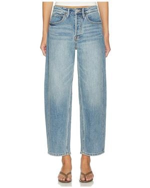 GOOD AMERICAN Vintage Barrel Ankle Jeans - Blue
