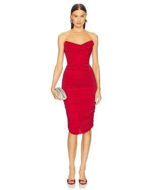 Michael Costello X Revolve India Midi Dress - Red