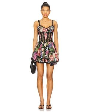 Charo Ruiz Gardenia Short Dress - Black