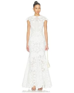 Jonathan Simkhai Eloisa Embroidered Midi Dress - White