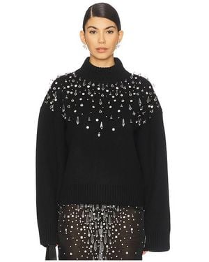 retroféte Strick Christa - Schwarz