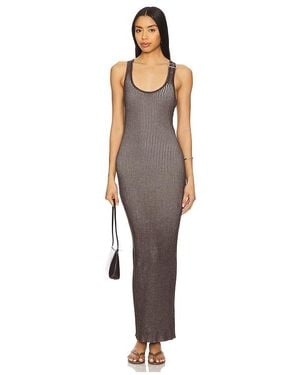 Lioness Rebirth Maxi Dress - Brown