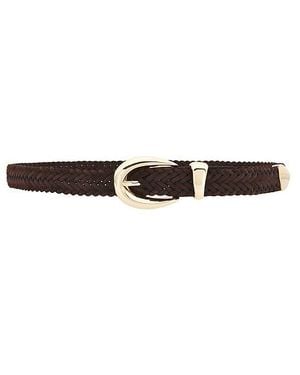 petit moments Braided Marisa Belt - Black