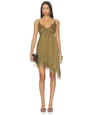 Gestuz Vestido Lalou En Color Verde Oliva Talla (También En 36, 38, 40) - Neutro