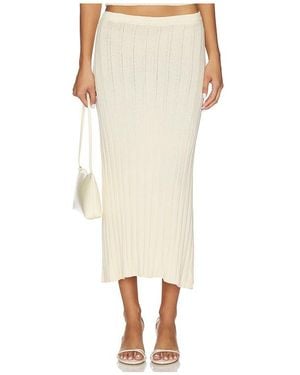 SNDY'S Baha Midi Skirt - Natural
