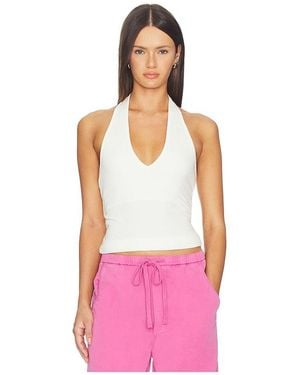 Citizens of Humanity Thea Halter Top - Pink
