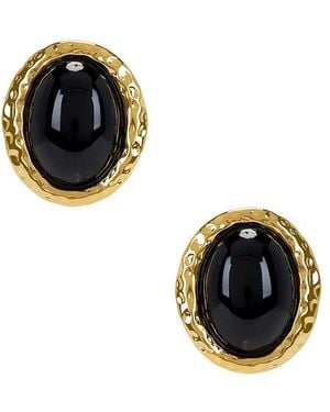 Heaven Mayhem Pendientes De Tachuela Beverly En Color Negro Talla En