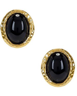 Heaven Mayhem Pendientes De Tachuela Beverly En Color Negro Talla En