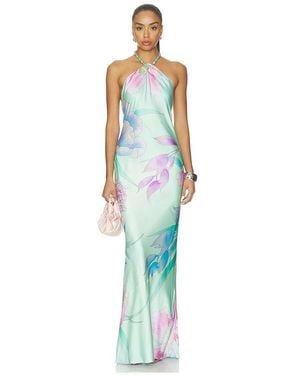 retroféte Anat Dress - Blue