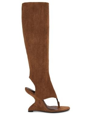 Jeffrey Campbell Sandale Whats-Up - Braun