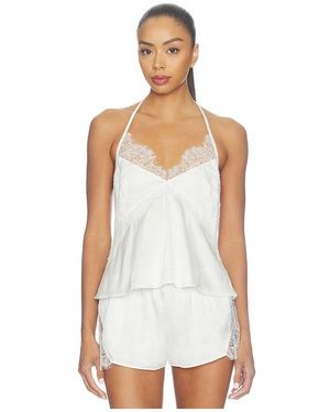 KAT THE LABEL Milly Camisole Top - White