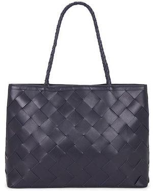 Bembien Gabrielle Grande Weave Bag - Blue