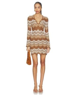 CAPITTANA Sandra Mini Dress - Natural