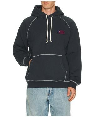by Parra Kapuzen-Sweatshirt Circled Script - Schwarz