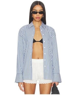 GOOD AMERICAN Oversized Shirt - Blue