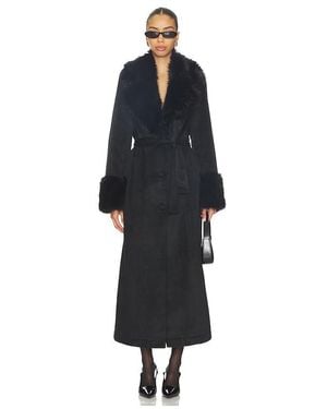Show Me Your Mumu Checkroom Coat - Black