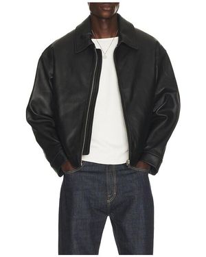 Second/Layer Leather Barras - Black