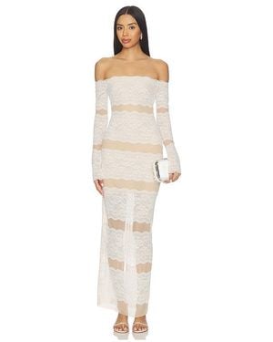 Blumarine Kleid Net - Weiß