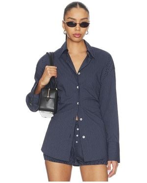 Nia X Revolve Jules Top - Blue