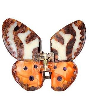 Solar Eclipse Broche Para El Pelo Tiger Moth Claw Hair Clip En Color Belleza: Na Talla - Blanco